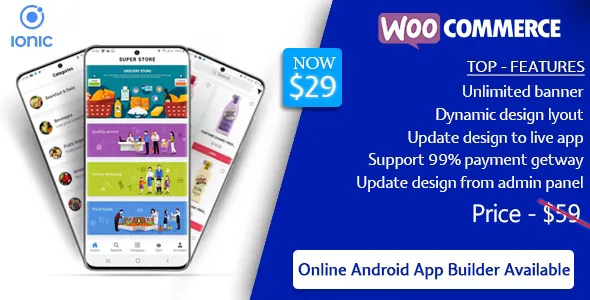 Quick Order - Flutter Mobile App for Woocommerce with Multivendor Features