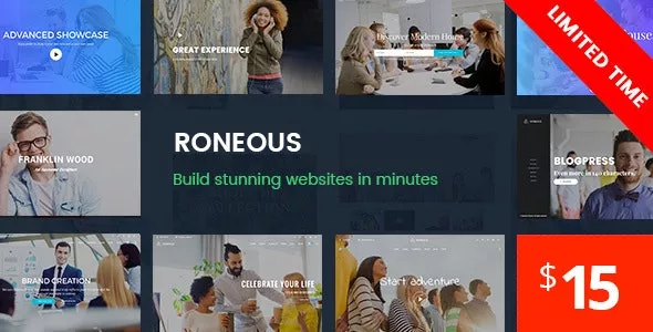 Roneous v2.0.8 - Creative Multi-Purpose WordPress Theme