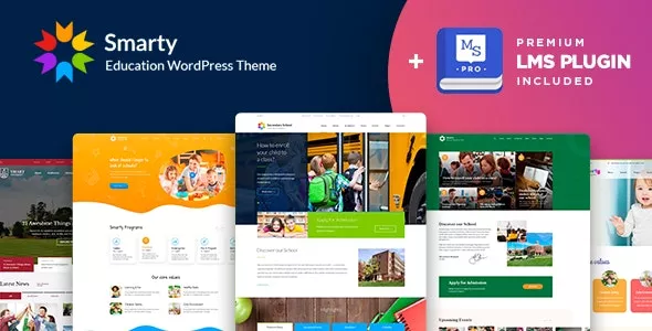 Smarty v3.5.4 - School Kindergarten WordPress Theme