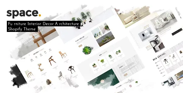 Space - Minimal Furniture Interior Decor Architecture Shopify Theme