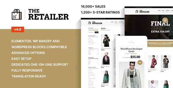 The Retailer v4.5 - Premium WooCommerce Theme