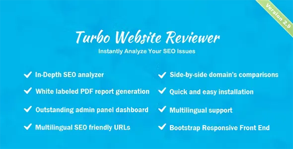 Turbo Website Reviewer - In-depth SEO Analysis Tool