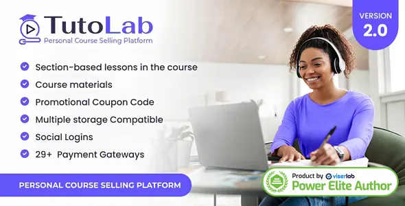 TutoLab v2.0 - Personal Course Selling Platform