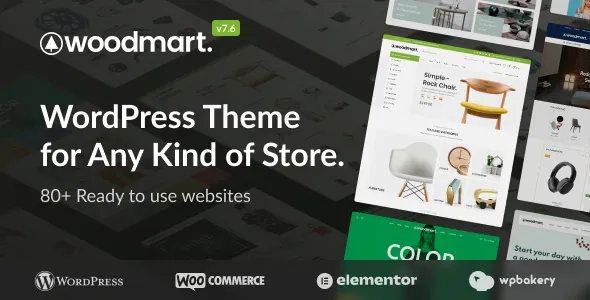 WoodMart v7.6.0 - Responsive WooCommerce WordPress Theme