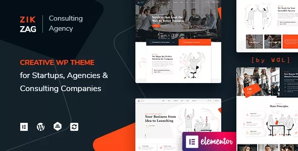 ZikZag v1.4.2 - Consulting & Agency WordPress Theme