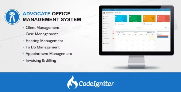 Advocate Office Management System