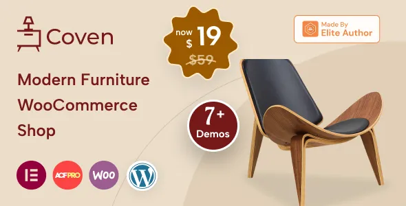 Coven - Furniture Store WordPress WooCommerce Theme