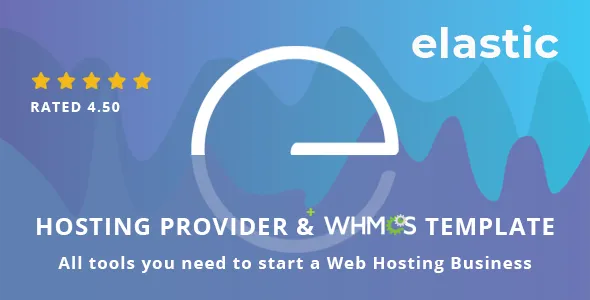 Elastic - Hosting Provider & WHMCS Template