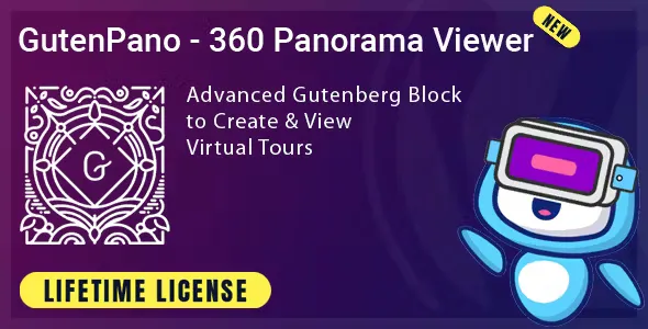 GutenPano - 360 Panorama Viewer for Gutenberg