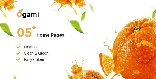 Ogami - Organic Store WordPress Theme