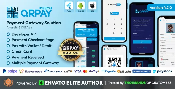 QRPay Merchant - Payment Gateway Solution