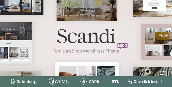 Scandi - Furniture Store and Home Decor Shop WooCommerce Theme