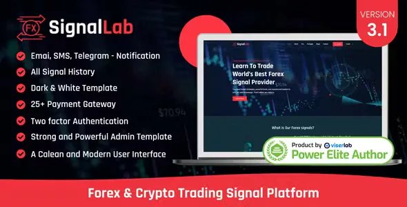 SignalLab - Forex and Crypto Trading Signal Platform