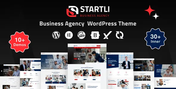 Startli - Elementor Business Consulting WordPress Theme + RTL