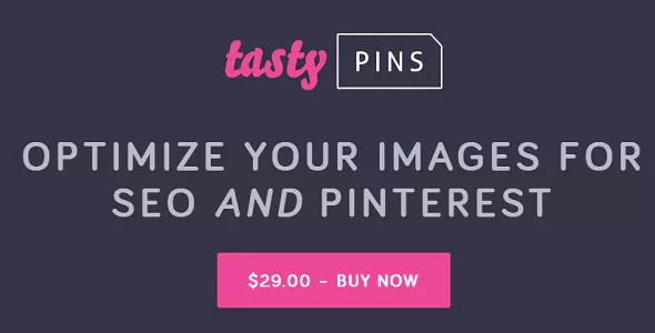 Tasty Pins - Optimize for Pinterest, SEO and Screenreaders