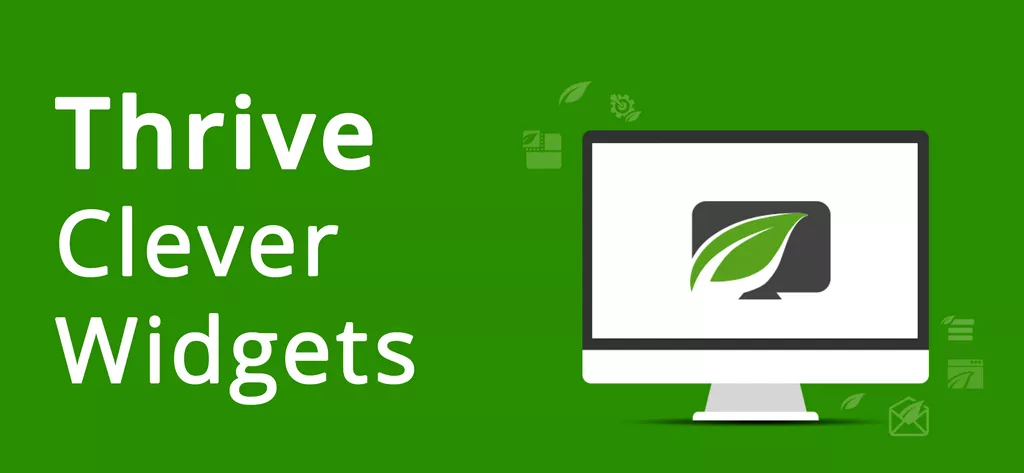 Thrive Clever Widgets - Show Relevant WordPress Widgets