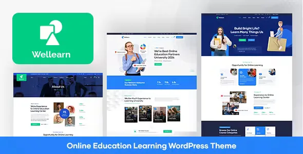 Wellearn - Online Education Learning WordPress Theme