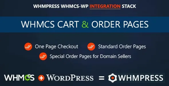 WHMCS Cart & Order Pages - One Page Checkout