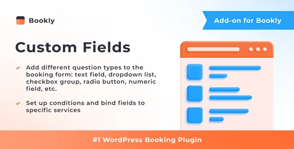 Bookly Custom Fields (Add-on)