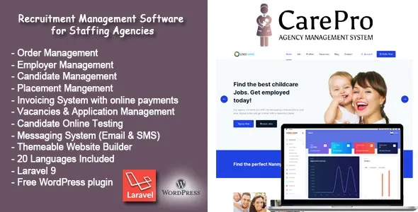 CarePro - SaaS Staffing Agency Software