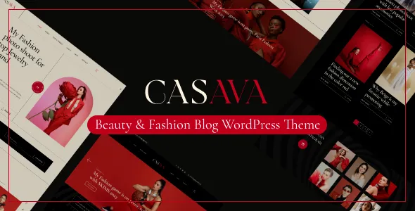 Casava - Beauty & Fashion Blog WordPress Theme