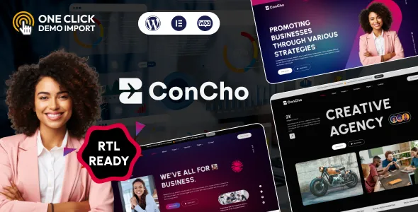 Concho - Business Agency WordPress Theme