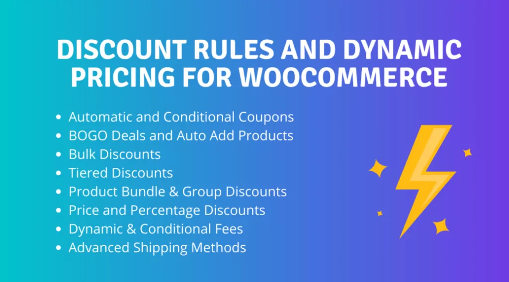 Discount Rules and Dynamic Pricing for WooCommerce