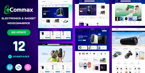 Ecommax - Electronics & Gadget WooCommerce WordPress Theme