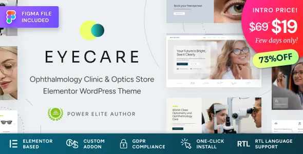 Eye Care - WordPress Theme for Optometrist & Eye Clinic