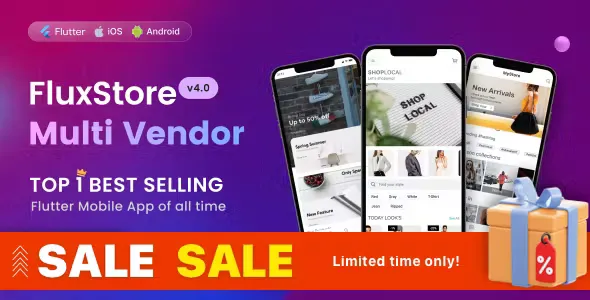 Fluxstore Multi Vendor - Flutter E-commerce Full App