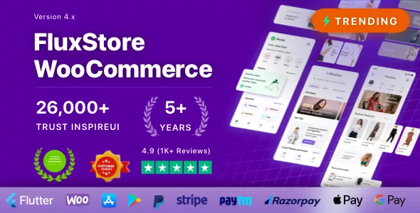 Fluxstore WooCommerce - Flutter E-commerce Full App