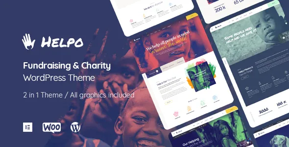 Helpo - Charity & Nonprofit WordPress Theme