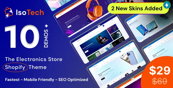 IsoTech - Electronics Store Shopify Theme OS 2.0