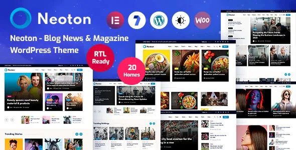 Neoton v4.0.0 - News Magazine WordPress Theme