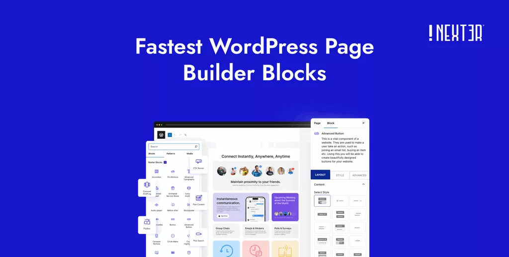 Nexter Blocks - 90+ Fastest WordPress Page Builder Blocks