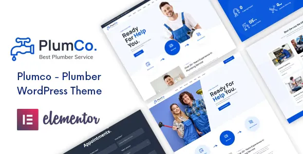 Plumco - Plumber WordPress Theme