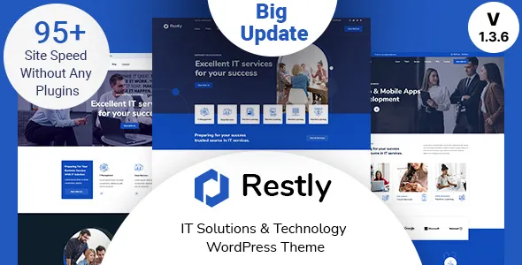 Restly - IT Solutions & Technology WordPress Theme