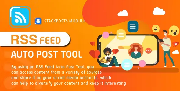 RSS Feed Auto Post Tool Module for Stackposts