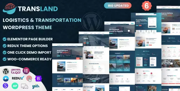 Transland - Transportation & Logistics WordPress Theme