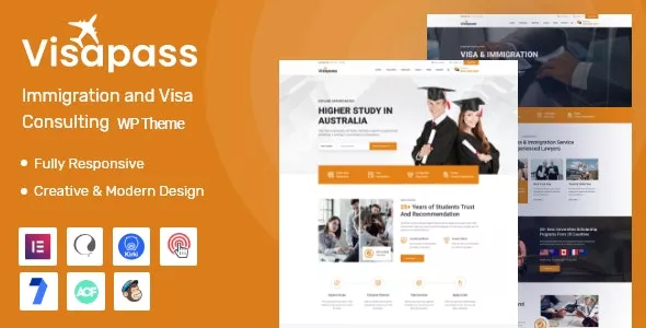 Visapass - Immigration Consulting WordPress Theme