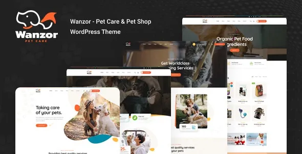 Wanzor - Pet WordPress Theme