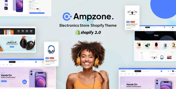 Ampzone - Electronics Store Shopify Theme