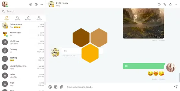 Clover - Real-Time Messaging, Audio & Video Conferencing Web App - Node.js, React, WebRTC, Socket.IO