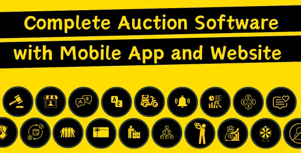 Complete Auction & Bidding Platform - All-in-One Auction for Your Auction Business & Auction House