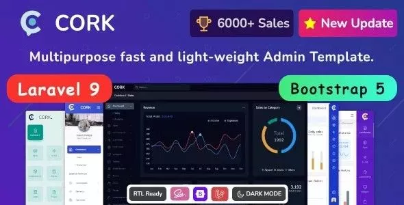 Cork - Responsive Admin Dashboard Template