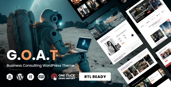 G.O.A.T - Business Agency WordPress Theme