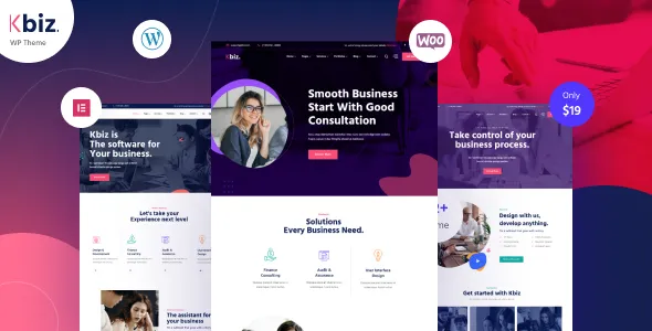 Kbiz - Business and Corporate WordPress Theme