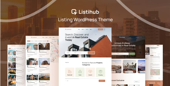 Listihub - Directory & Listing WordPress Theme