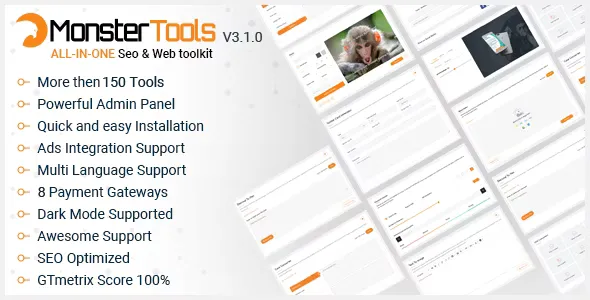 MonsterTools - The All-in-One SEO & Web Toolkit, Like a Swiss Army Knife