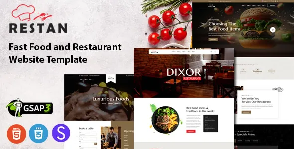 Restan - Restaurant WordPress Theme